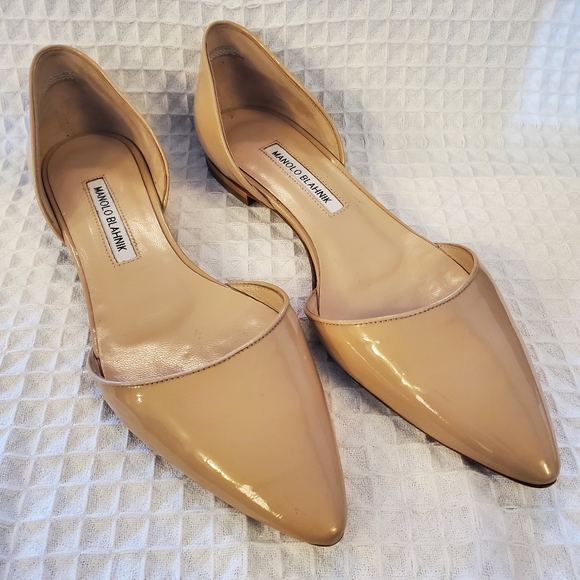 Manolo D'Orsay Flats - Picture 2 of 10